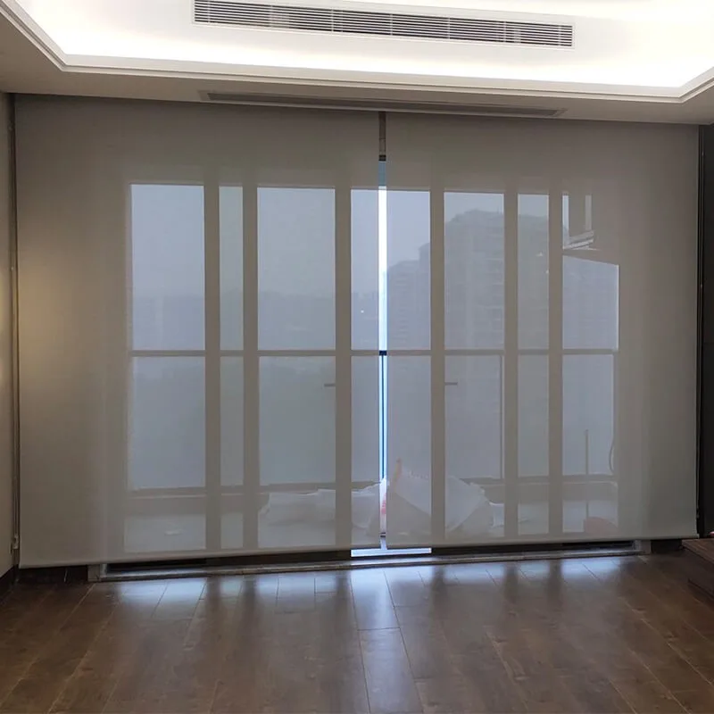阳光面料阻燃卷帘